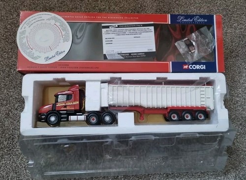 Corgi scania cab bulk tipper - scania,
